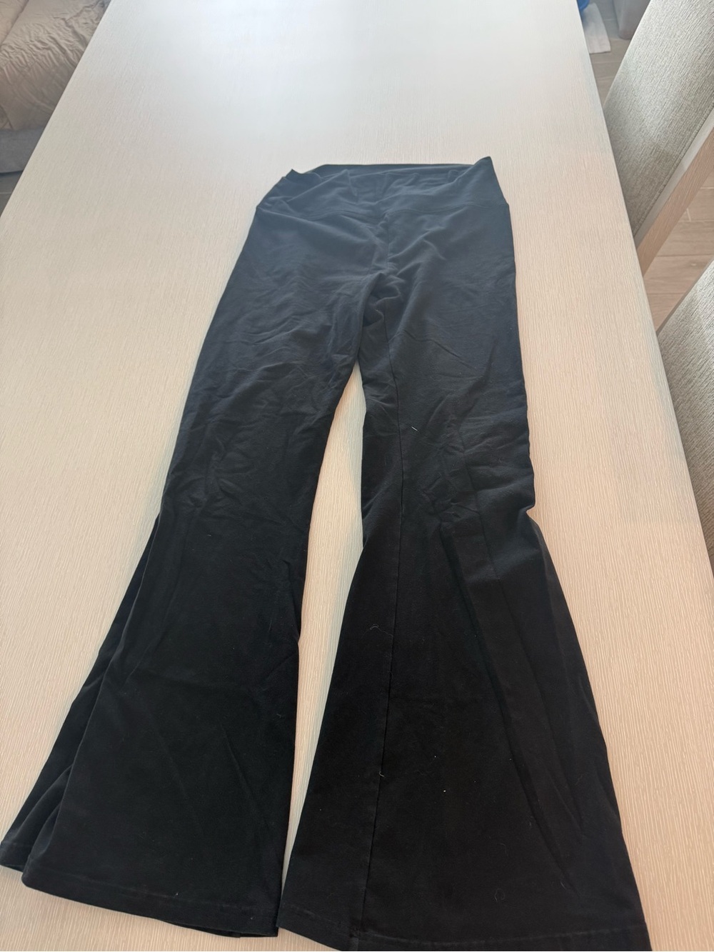 aerie Black Flare Leggings
